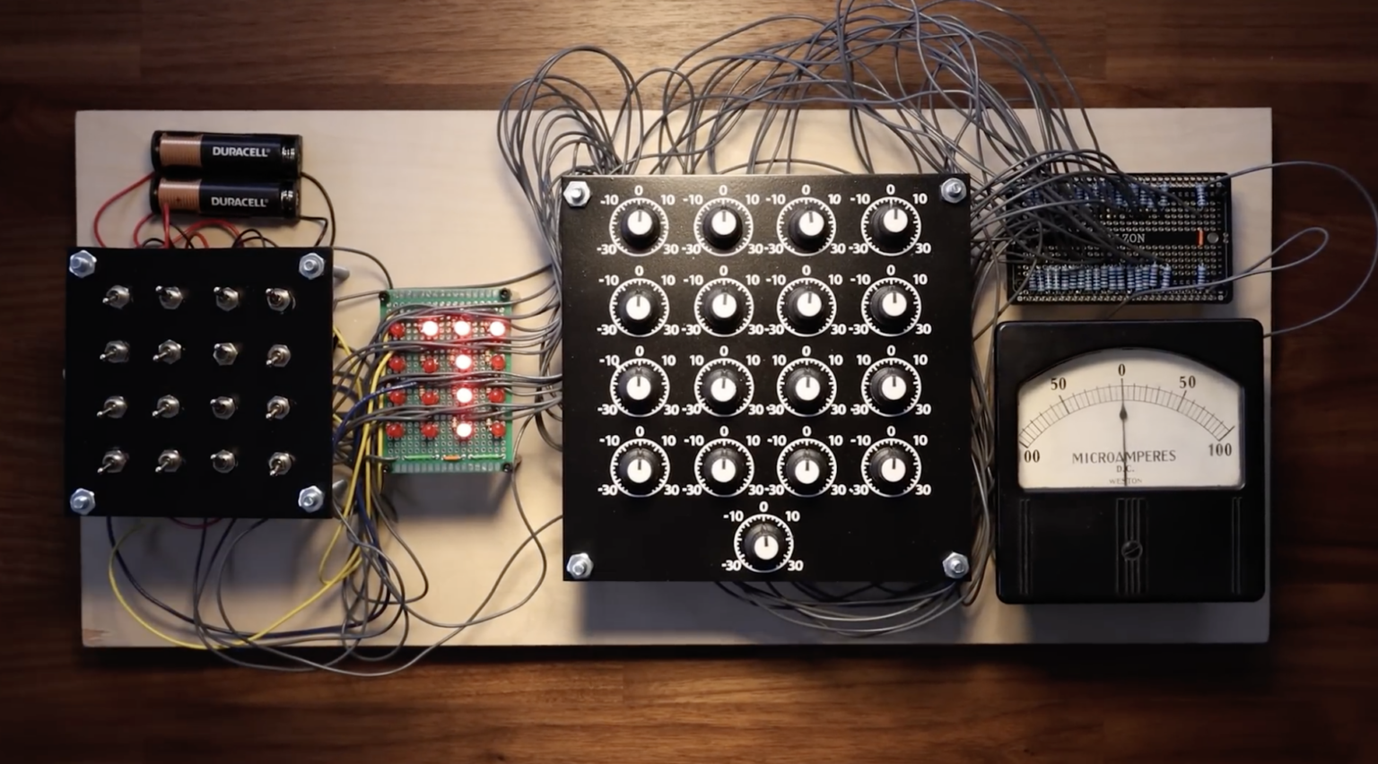 A handmade perceptron (Welch Labs)